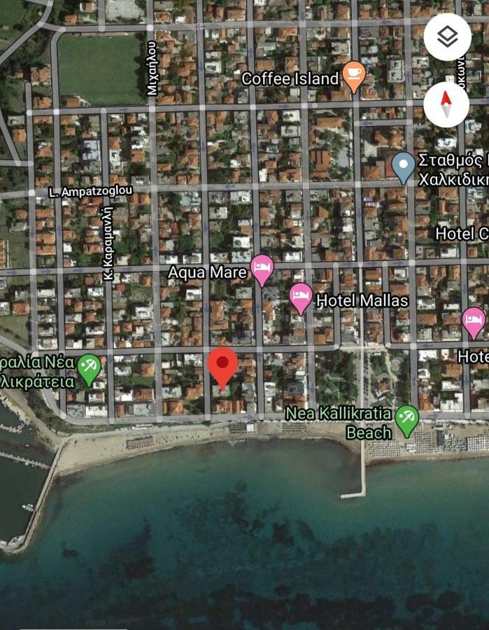 Cozy & Cool Apartment N1 30M From Sea Nea Kallikrateia Exterior foto